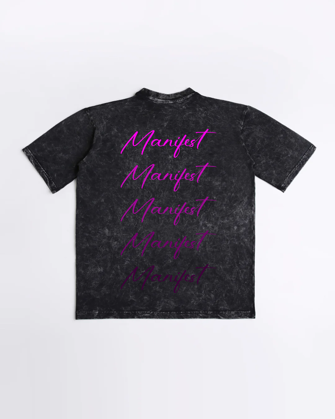 Manifest Unisex Acid Washed Oversized Tee
