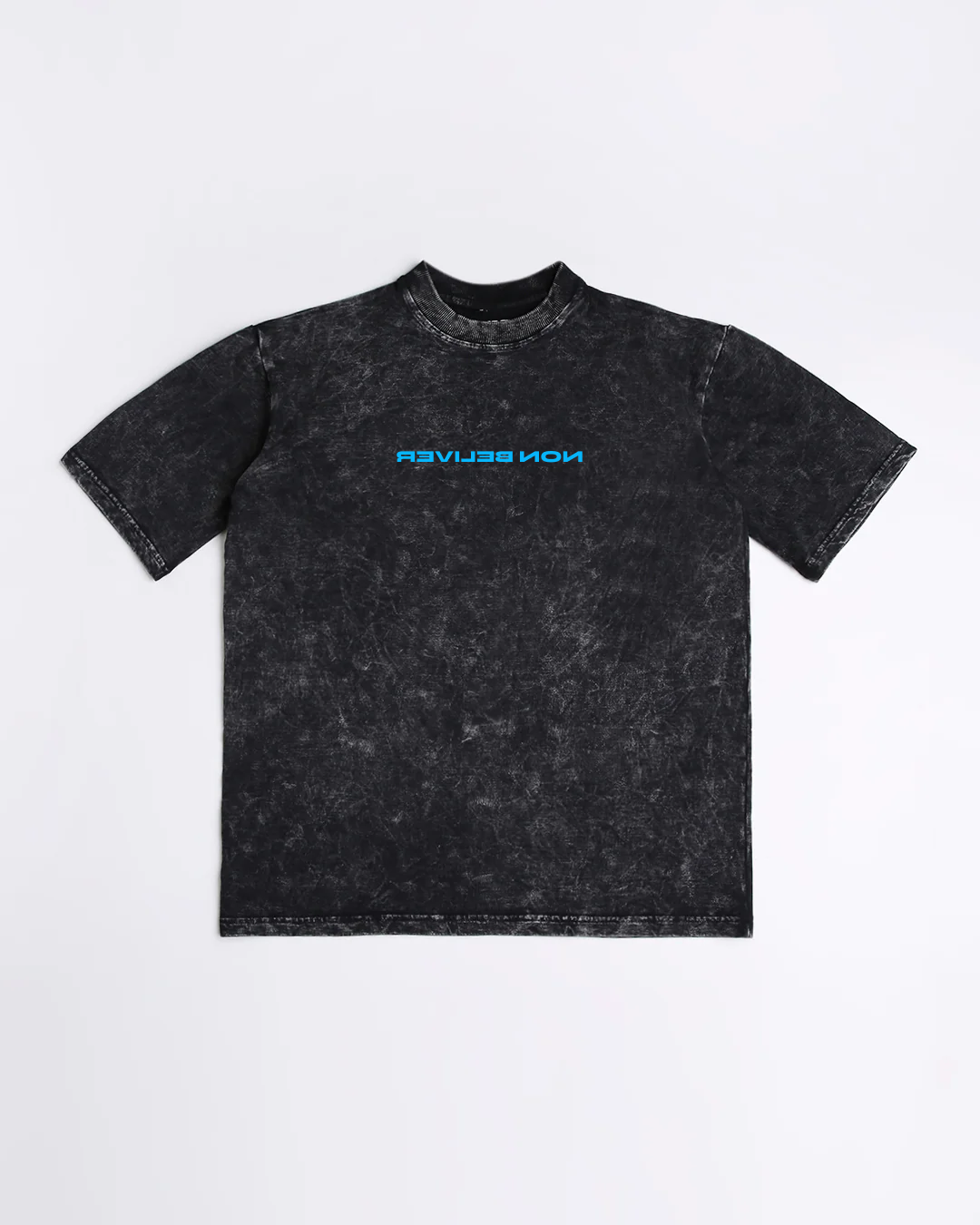 Non Believer Unisex Acid Washed Oversized Tee