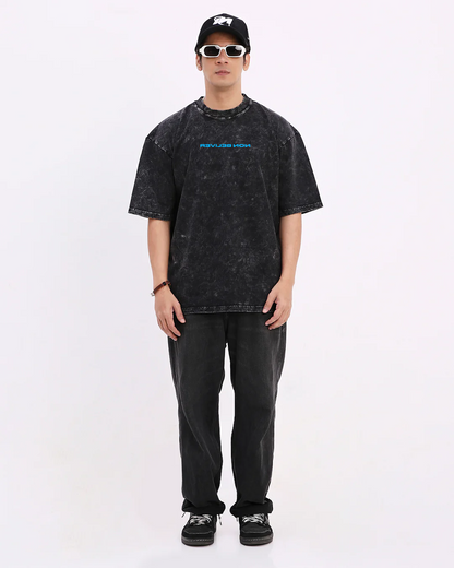 Non Believer Unisex Acid Washed Oversized Tee