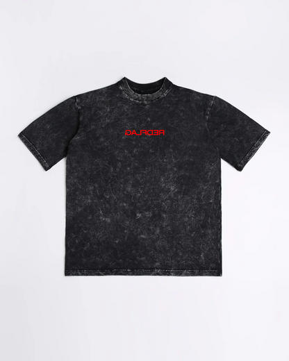 Red flag- Unisex Acid Washed Oversized Tee